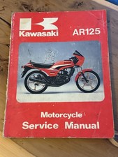 Kawasaki Shop Manual - Kawasaki AR125 (part number 99924-1042-01)