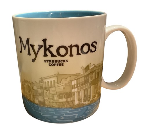 Mykonos starbucks coffee - coffee, cup
