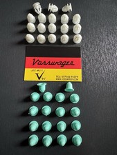 Vw GOLF JETTA MK2 90 SPEC NEW DOOR BODY MOULDING SIDE TRIM FIXING CLIPS GROMMETS