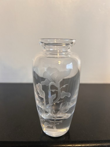 Stuart crystal small etched - crystal,