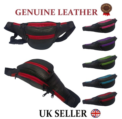 Genuine real leather bum - real,