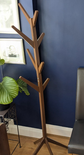 Tree style wooden coat - style,
