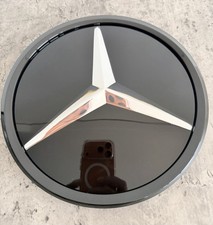 Mercedes-Benz Black Grill Star Emblem Mirror Finish W205 W212 W207 W164 W176 New