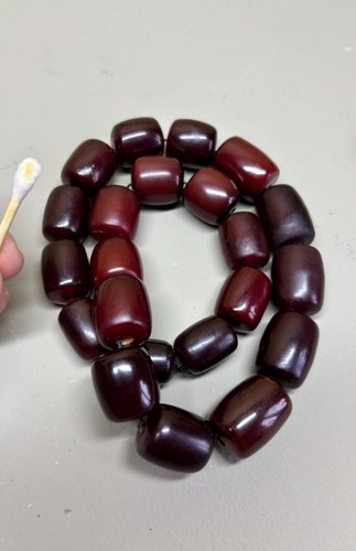 Large cherry amber faturan - cherry,