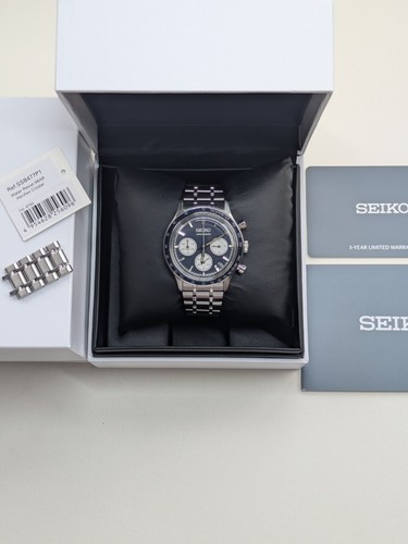 Seiko mens chronograph watch - seiko,