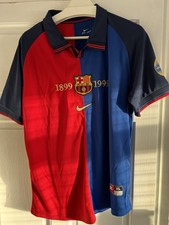Barcelona home shirt Rivaldo Size XL