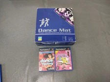 Playstation 2 logic 3 Dance Mat & Game Bundle with box 