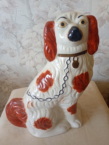 Pair vintage staffordshire - pair,