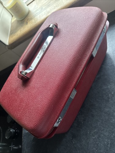 Vintage samsonite saturn red - samsonite,