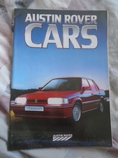 Austin Rover range brochure