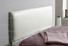 Plain Faux leather headboard
