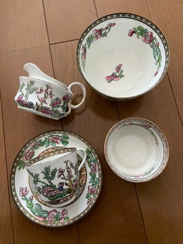 British coalport indian - indian, tree
