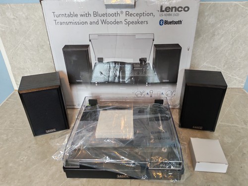 Lenco 101bk turntable - lenco,