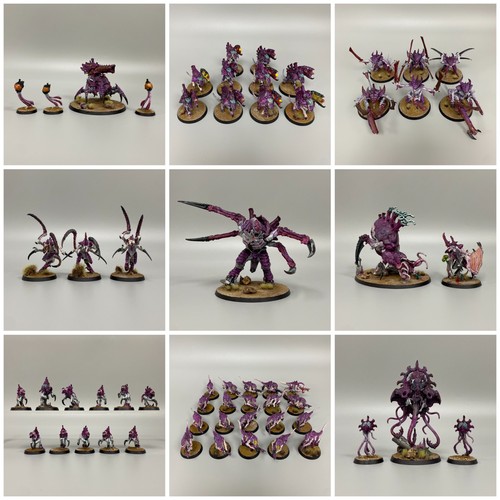 Painted tyranid hive fleet - tyranid,