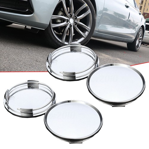 4pcs 63mm universal silver - 63mm,