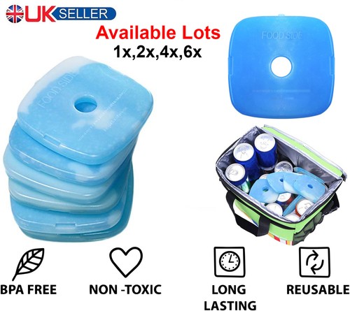 Reusable freezer ice - ice, blocks