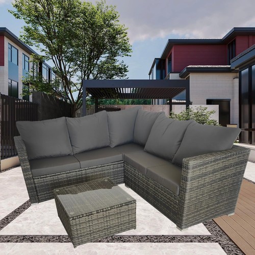Garden 5seater rattan - garden,