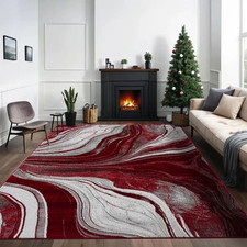 Modern Extra Large Rugs Non Slip Living Room Bedroom Carpet Hallway Runner Rugs