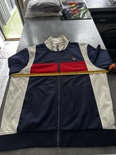 retro fila tracksuit top XL