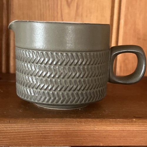 Vintage denby chevron - chevron, cream