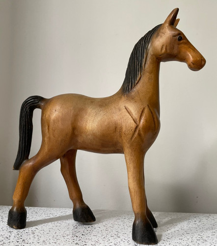 Vintage hand carved - vintage, wooden