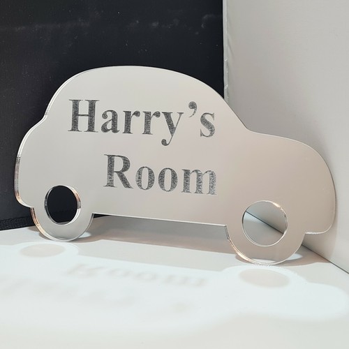 Car bedroom door signs - bedroom,