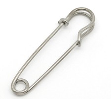 SMALL LARGE METAL KILT PIN SHAWL SCARF BROOCH SAFETY KNITTING STITCH HOLDER PINS