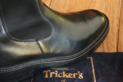Trickers stephen black leather - trickers,