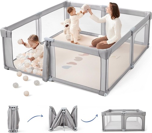 Sweeby baby playpen - baby, foldable