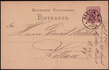 Postal History; "BERLIN N 24