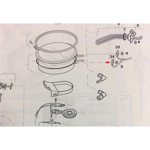 Water thermostatic probe - water,