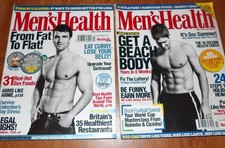 10 MEN`S HEALTH MAGAZINES