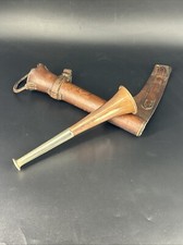 Antique Copper Hunting Horn In