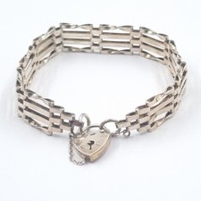 Vintage Solid Silver Gate