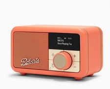Roberts Revival Petite 2 DAB+/FM/BT Radio - Pop Orange - 2 Year Warranty