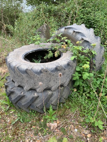 Old tractor tyres for - tyres,
