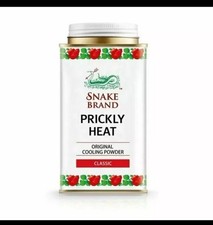 Snake Brand Prickly Heat Classic Cooling Powder - 140g