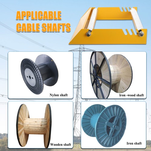 Heavy duty metal cable drum - cable,