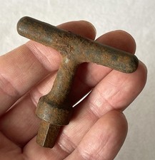 Vintage / Antique Metal Possibly Mid to Late 19th C. TRAIN DOOR KEY ? #54-601