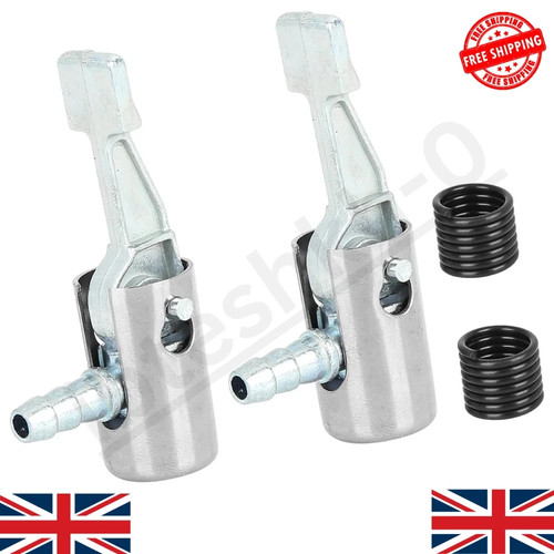 2pc 6mm air tire chuck - 2pc,