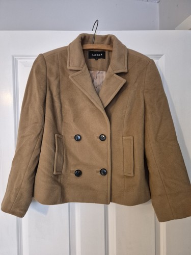 Jaeger camel double breasted - camel,