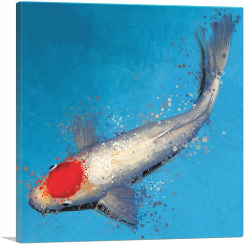 Artcanvas tancho koi carp - tancho,