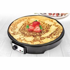 12” Electric Crepe & Pancake Maker Machine Hot Plate Griddle Non Stick 1000W 