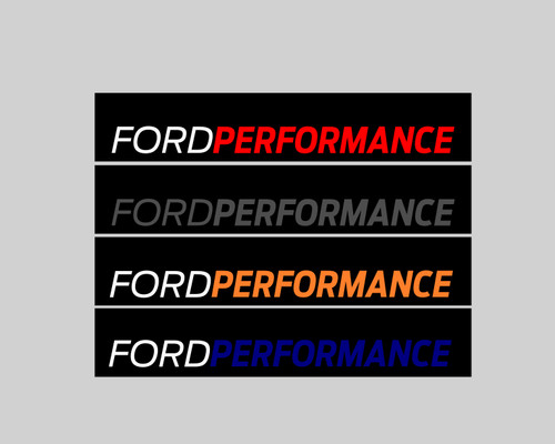 Ford performance sunstrip and - ford,