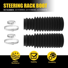 PAIR STEERING RACK BOOTS