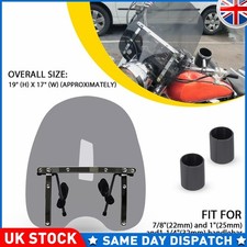 7/8' 1'' Motorcycle Windshield