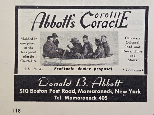 Abbott coralite coracle - abbott's,