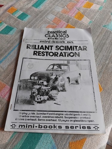 Reliant scimitar restoration - scimitar,