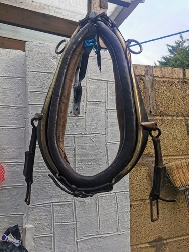 Antique heavy horse collar - antique,