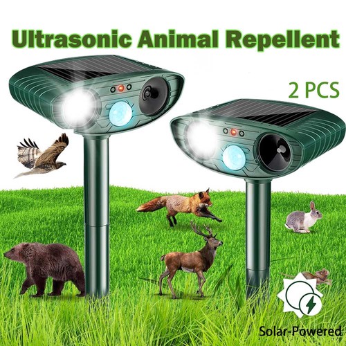 Ultrasonic solar dog cat - ultrasonic,